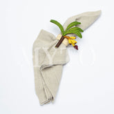 Banana in Bloom Napkin Ring